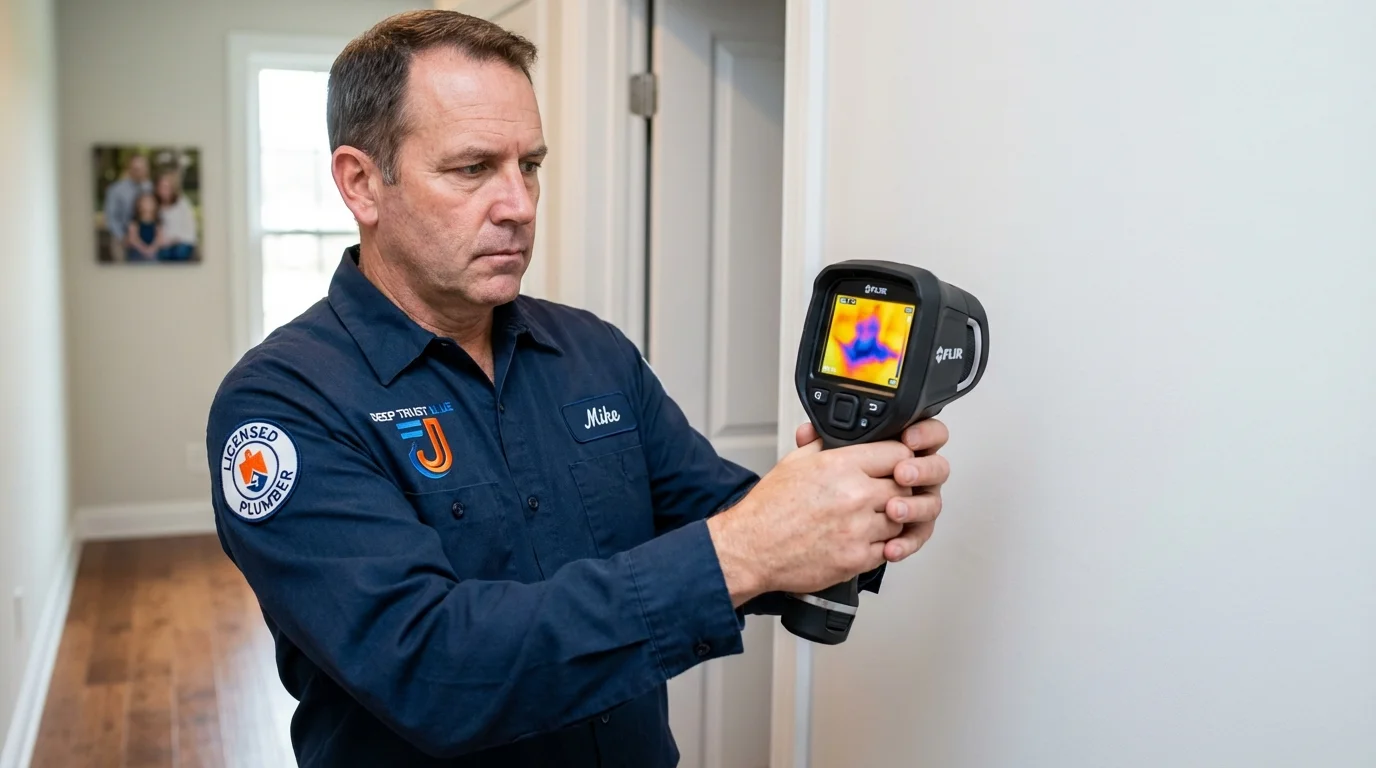 Thermal imaging leak detection by Johns Plumbing LLC in Independence